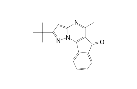 2-TERT.-BUTYL-5-METHYL-6H-INDENO-[2,1-E]-PYRAZOLO-[1,5-A]-PYRIMIDIN-6-ONE