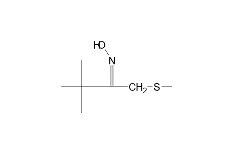 3,3-DIMETHYL-1-(METHYLTHIO)-2-BUTANONE, (Z)-OXIME