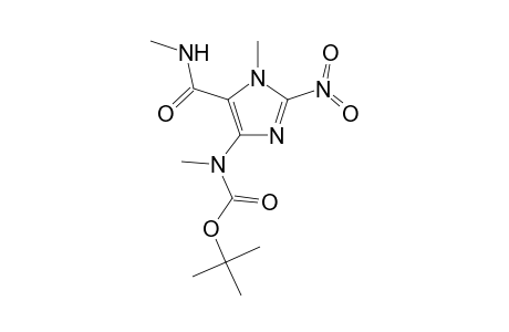 1-Methyl-2-nitro-4-[N-(t-butoxycarbonyl)-N-methylamino]-5-(N-methylcarbamoyl)-imidazole