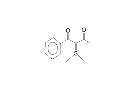 2-(dimethyl-$l^{4}-sulfanylidene)-1-phenylbutane-1,3-dione