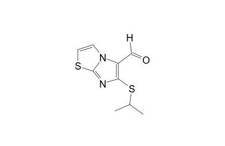 6-(ISOPROPYLTHIO)IMIDAZO[2,1-b]THIAZOLE-5-CARBOXALDEHYDE