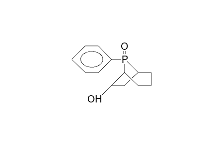 6b-Hydroxy-8E-phenyl-8a-oxo-phosphabicyclo(3.2.1)octane