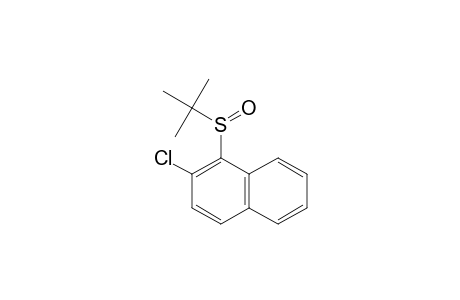 2-CHLORO-1-(TERT.-BUTYLSULFINYL)-NAPHTHALENE