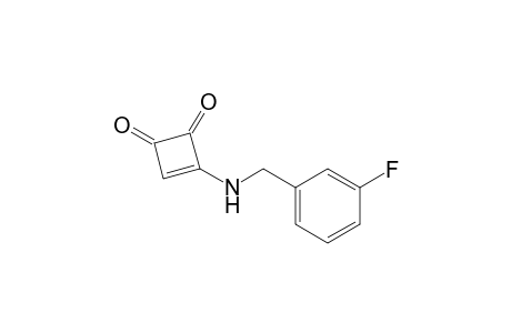 3-[(3-fluorobenzyl)amino]cyclobut-3-ene-1,2-quinone