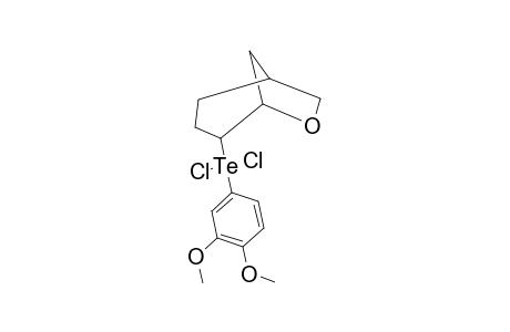 3',4'-DIMETHOXYPHENYL-(TRANS-6-OXABICYClO-[3.2.1]-OCT-4-YL)-TELLURIUM-(4)-DICHLORIDE