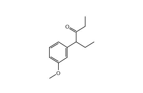 3-HEXANONE, 4-/M-METHOXYPHENYL/-,