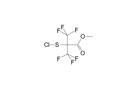 ALPHA-METHOXYCARBONYLHEXAFLUOROISOPROPYLSULPHENYL CHLORIDE