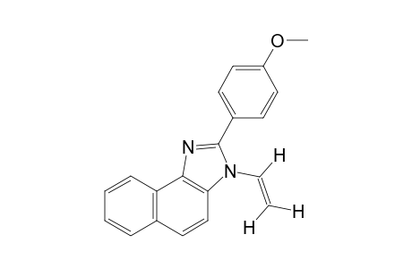 2-(p-methoxyphenyl)-3-vinyl-3H-naphth[1,2-d]imidazole