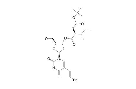 (E)-5-(2-BROMOVINYL)-3'-O-(N-BOC-L-ISOLEUCINYL)-2'-DEOXY-URIDINE