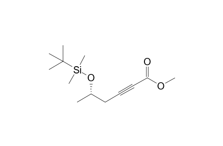 METHYL-(S)-(+)-5-tert-BUTYL-DIMETHYLSILOXY-HEX-2-YNOATE