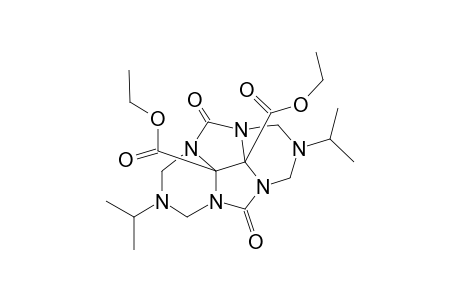 Diethyl 2,6-diisopropyl-4,8-dioxotetrahydro-1H,5H-2,3a,4a,6,7a,8a-hexaazacyclopenta[def]fluorene-8b,8c-dicarboxylate