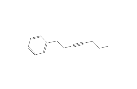 Benzene, 3-heptynyl-