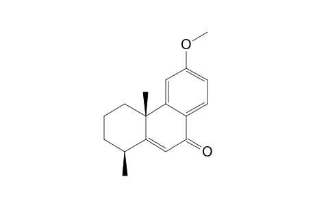 9-OXO-6-METHOXY,1-BETA,4A-BETA-DIMETHYL-1,2,3,4,4A,9-HEXAHYDRO-PHENANTHRENE