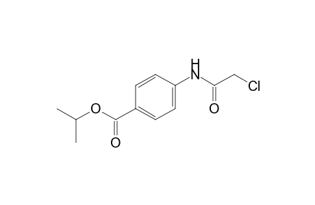 p-(2-chloroacetamido)benzoic acid, isopropyl ester