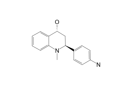 (2S*,4R*)-2-(4-Aminophenyl)-1-methyl-1,2,3,4-tetrahydroquinolin-4-ol