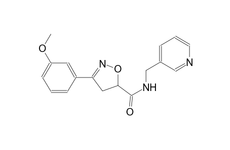 5-isoxazolecarboxamide, 4,5-dihydro-3-(3-methoxyphenyl)-N-(3-pyridinylmethyl)-