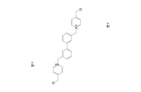 1,1'-[BIPHENYL-3,3'-DIYLBIS-(METHYLENE)]-BIS-[(4-HYDROXYMETHYL)-PYRIDINIUM]-DIBROMIDE