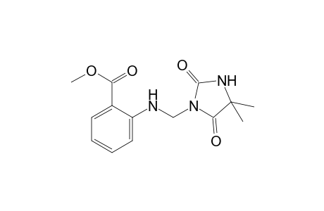 N-[(4,4-dimethyl-2,5-dioxoimidazolidin-1-yl)methyl]anthranilic acid, methyl ester