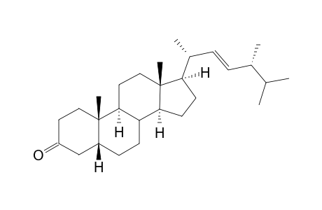 5 beta-ergost-22,23-ene-3-one