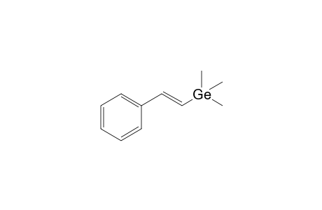 E-1-Phenyl-2-(trimethylgermane)ethene