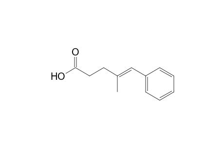 (E)-4-Methyl-5-phenyl-4-pentenoic acid