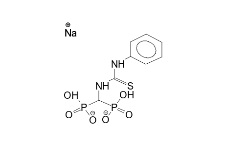 3-(PHENYLTHIOUREIDO)METHYLENE-BIS-PHOSPHONIC ACID, DISODIUM SALT(TAUTOMER 1)