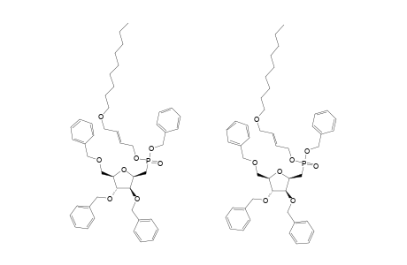 1-[BENZYL-[(E)-2'-BUTENYL-4'-O-NONYL]]-3,4,6-TRI-O-BENZYL-2,5-ANHYDRO-D-GLUCITYL-PHOSPHONATE