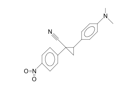 Cyclopropanecarbonitrile, 2-[p-(dimethylamino)phenyl]-1-(p-nitrophenyl)-