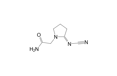 2-[(2E)-2-(Cyanoimino)pyrrolidinyl]acetamide