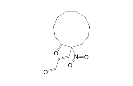 3-(1'-NITRO-2'-OXO-CYCLOUNDECYL)-PROPENAL