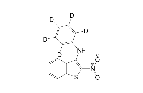 2-nitro-N-(2,3,4,5,6-pentadeuteriophenyl)benzothiophen-3-amine