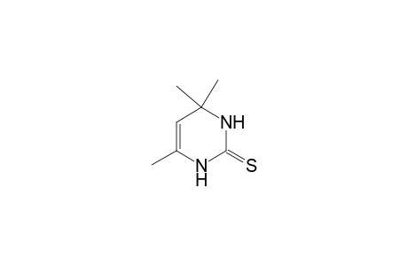 3,4-dihydro-4,4,6-trimethyl-2(1H)-pyrimidinethione