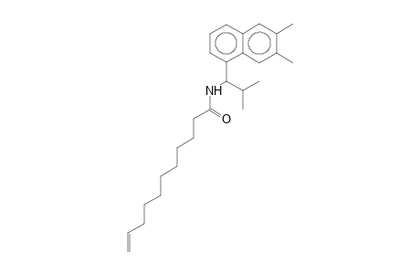 10-Undecenamide, N-[(6,7-dimethyl-1-naphthyl)-2-methyl-1-propyl]-