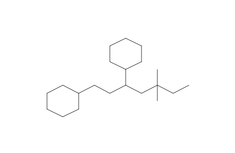 Cyclohexane, 1,1'-[1-(2,2-dimethylbutyl)-1,3-propanediyl]bis-