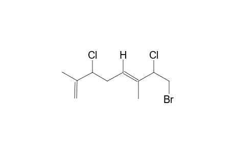 8-BROM-3,7-DICHLOR-2,6-DIMETHYLOCTA-1,5-DIEN