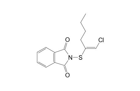 (1-butyl-2-chloro)-vinyl-phthalimidosulphenamide