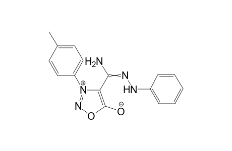 3-(4'-Methylphenyl)sydnone-4-carboxamide Phenylhydrazone