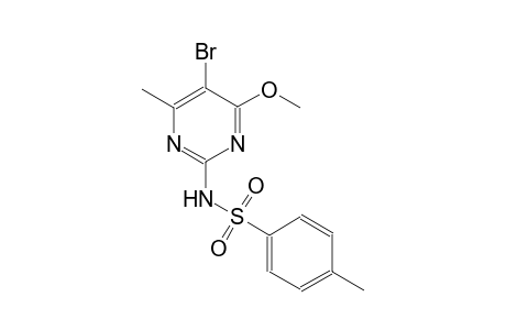 benzenesulfonamide, N-(5-bromo-4-methoxy-6-methyl-2-pyrimidinyl)-4-methyl-