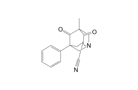 5-METHYL-4,6-DIOXO-7-PHENYL-1-AZAADAMANTAN-3-CARBONITRILE