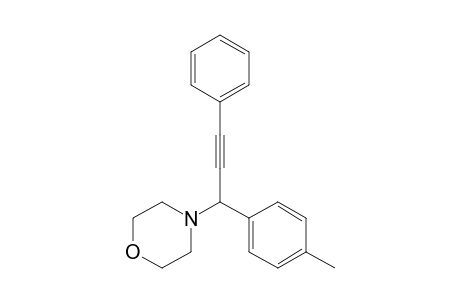 N-(3-Phenyl-1-p-tolylprop-2-yn-1-yl)morpholine