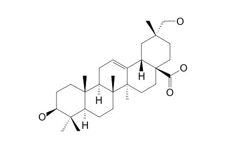 MESEMBRYANTHEMOIDIGENIC-ACID;29-HYDROXY-OLEANOLIC-ACID