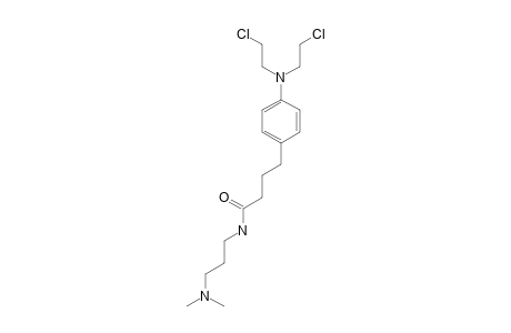 N-[3-(DIMETHYLAMINO)-PROPYL]-4-[4-[BIS-(2-CHLOROETHYL)-AMINO]-PHENYL]-BUTYRAMIDE