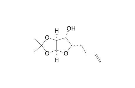 Furo[2,3-d]-1,3-dioxol-6-ol, 5-(3-butenyl)tetrahydro-2,2-dimethyl-, [3aR-(3a.alpha.,5.alpha.,6.alpha.,6a.alpha.)]-