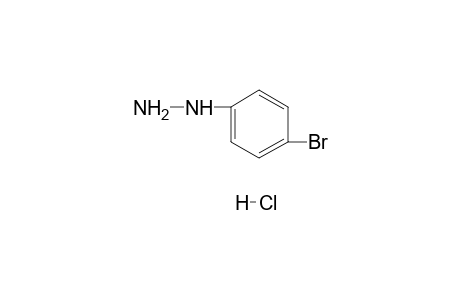 (p-BROMOPHENYL)HYDRAZINE, MONOHYDROCHLORIDE