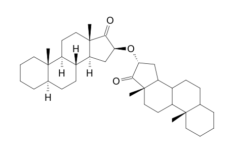 16.beta.-(17-Oxo-5.alpha.-androstan-16.alpha.-yloxy)-5.alpha.androstan-17-one