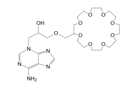 1-(ADENIN-3-YL)-2-HYDROXY-4-OXAPENT-5-YL-24-CROWN-8