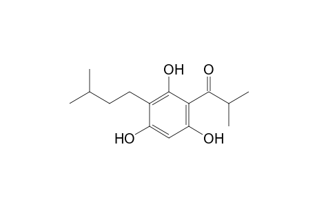 3'-isopentyl-2-methyl-2',4',6'-trihydroxypropiophenone