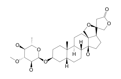 (20-R)-18,20-EPOXY-DIGITOXIGENIN_ALPHA-L-THEVETOSIDE