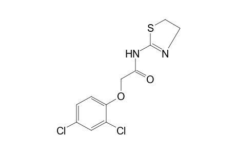 2-(2,4-dichlorophenoxy)-N-(2-thiazolin-2-yl)acetamide