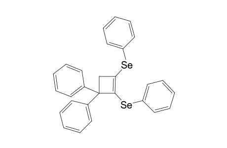 (4,4-diphenyl-2-phenylselanyl-cyclobuten-1-yl)selanylbenzene